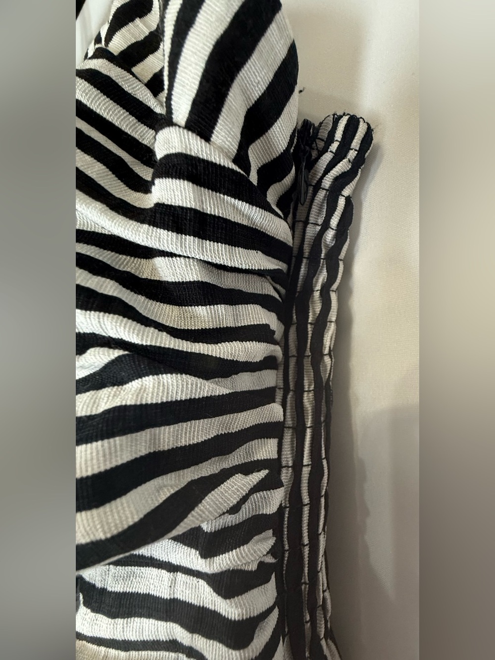 Cupshe Black & White Vertical Stripe Wide-Leg Jumpsuit - Picture 7 of 16